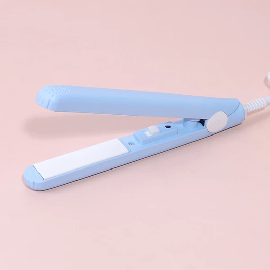 Mini Portable Hair Straightener – Fast Heat Ceramic Styling Iron