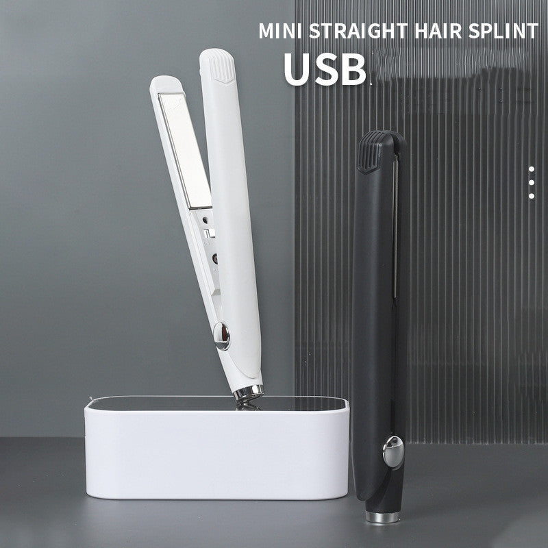 Mini Portable Hair Straightener – Fast Heat Ceramic Styling Iron