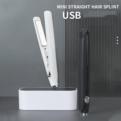 Mini Portable Hair Straightener – Fast Heat Ceramic Styling Iron