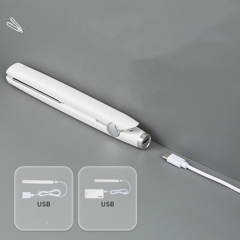 Mini Portable Hair Straightener – Fast Heat Ceramic Styling Iron